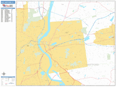 East Hartford Digital Map Basic Style